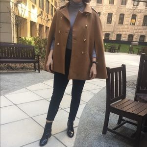 Chic Light Brown Cape